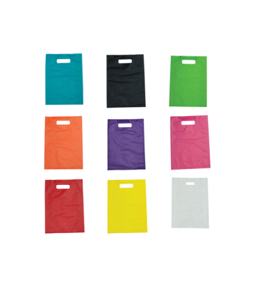 Large Boutique Bags - HDPE  (Colours) CTN 500