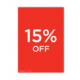 15% off double sided card A5 & A4