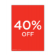 40% off double sided card A5 & A4