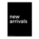 New arrivals black double sided card A5, A4 & A3