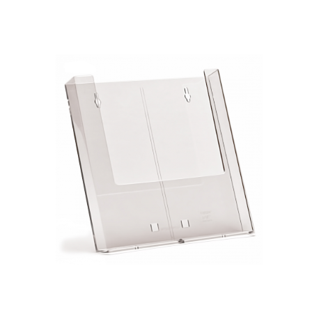 Extra Wide A4 Brochure Holder - Wall Mount Single Pocket